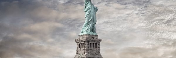 Wyspa Liberty, Statua Wolności, Posąg, Stany Zjednoczone, Nowy Jork