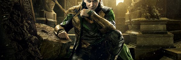 Postać, Siedząca, Loki In Thor 2