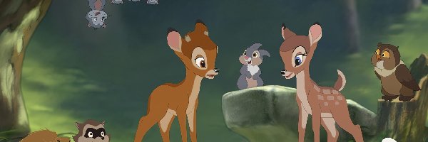 Bambi 2, leśne, zwierzęta