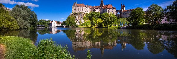 Rzeka Dunaj, Zamek Sigmaringen, Niemcy