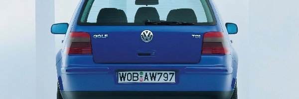 Lampy, Tył, Volkswagen Golf 4
