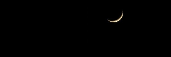 Nocą, Księżyc