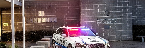 Policyjny, 2015, Audi RS4 Avant, Samochód