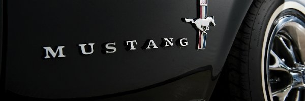 Napis, Mustang, Ford