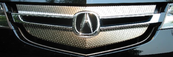 Atrapa, Przód, Acura MDX, Emblemat, Logo