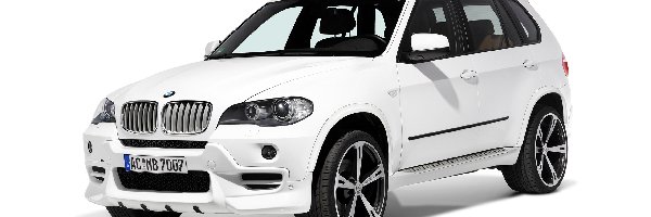 Bmw, Biały, Samochód, X5, E70