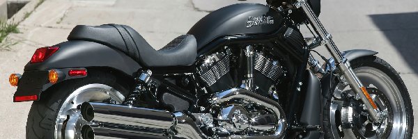 Wydechy, Chromowane, Harley Davidson Night Rod