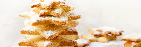 Choinka, Świąteczne, Ciasteczka, Mikołaja, Czapka
