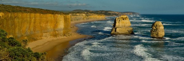 Skały, Australia, Wybrzeże, Morze