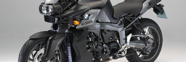 BMW K1300R, Lampa, Podwójna, Czarne