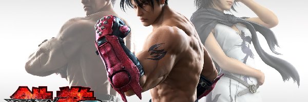 Kazuya Mishima, Jun Kazama, Jin Kazama