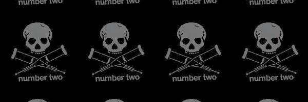 napis, czaszki, Jackass Number Two