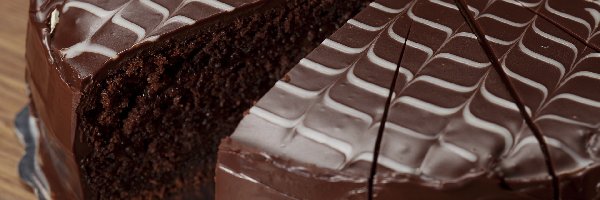 wzorek, czekolada, ciasto czekoladowe