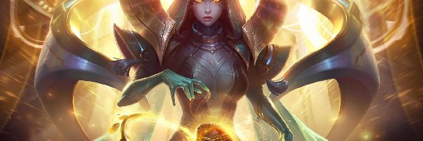 Gra, Fantasy, League of Legends, Wirtuozka Strun, Sona z Odysei