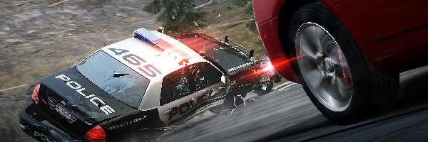 Gra, Scena, Need for Speed Hot Pursuit, Ucieczka, Pościg