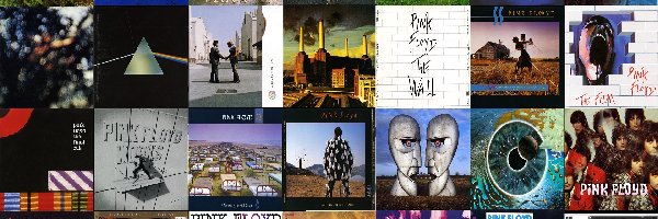 Dyskografia, Pink Floyd