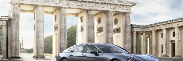 Porsche Panamera II, Brama Brandenburska, 971, Niemcy, Berlin