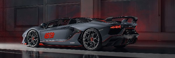 Ściana, Roadster, Lamborghini Aventador SVJ 63