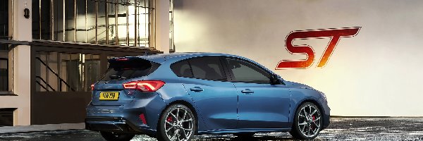 Ford Focus ST, 2019, Hatchback, Niebieski