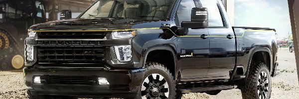 Chevrolet Silverado 2500 HD, Czarny