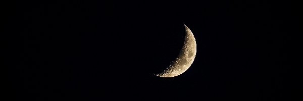 Księżyc, Kwadra trzecia, Noc