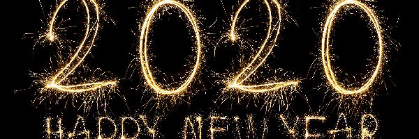 2020, Nowy Rok, Happy New Year