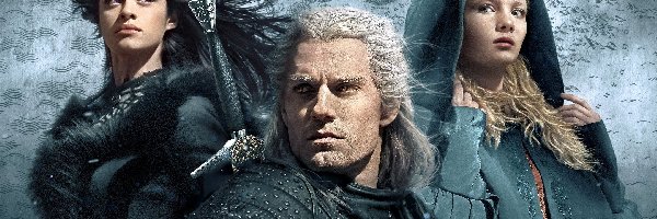 Aktor, Serial, Henry Cavill, The Witcher, Ciri, Aktorka, Yennefer z Vengerbergu, Freya Allan, Anya Chalotra, Wiedźmin, Geralt z Rivii