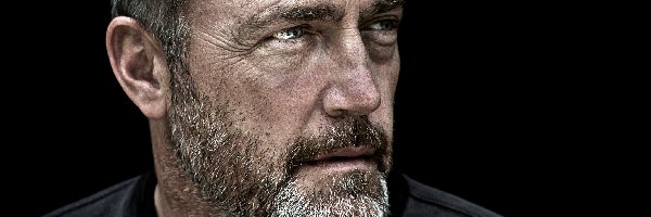Mężczyzna, Broda, Twarz, Vincent Regan, Aktor, Włosy, Szare