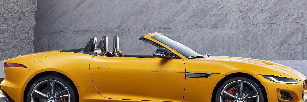 2020, Jaguar F-Type, Żółty