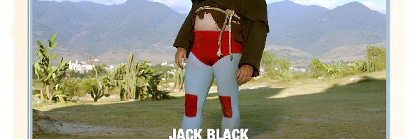 Nacho Libre, ubranie, Jack Black, kaktusy