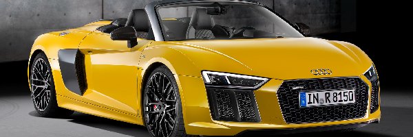 Audi R8 Spyder, Żółte