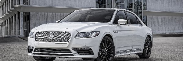 Lincoln Continental, Budynek, 2020, Biały