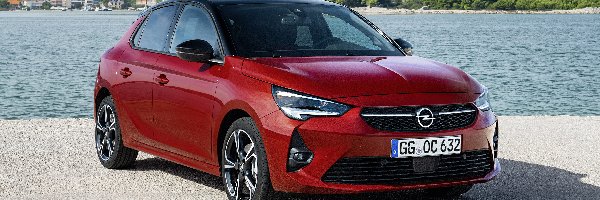 Opel Corsa, Wzgórza, 2020, Czerwony