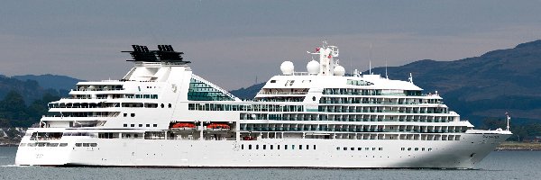 Statek pasażerski, Liniowiec, Wycieczkowy, Morze, MV Seabourn Quest