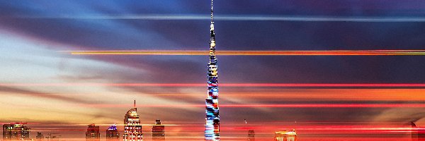 Wieżowiec, Zjednoczone Emiraty Arabskie, Dubaj, Drapacz chmur, Burj Khalifa