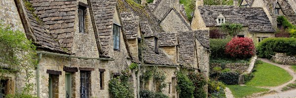 Anglia, Bibury, Hrabstwo Gloucestershire, Ulica, Domy