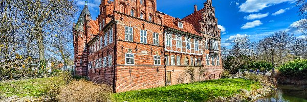 Niemcy, Zamek Bergedorf, Hamburg, Fosa, Muzeum