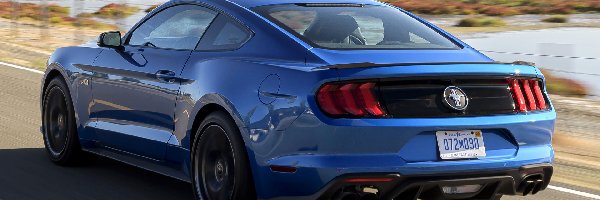 High Performance Package, Ford Mustang, Niebieski