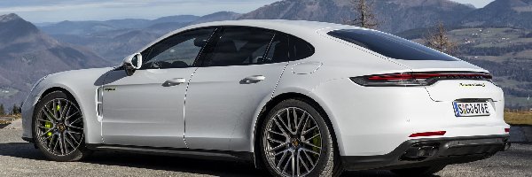 Bok, Porsche Panamera Turbo S, Białe