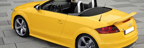 Cabrio, Audi TT S, Żółte