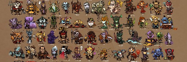 Postacie, Dota 2, Gra