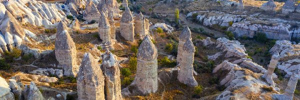 Skały, Turcja, Park Narodowy Goreme, Kościoły