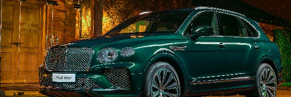 Bentley Bentayga Mulliner, Zielony