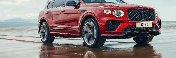 Czerwony, Bentley Bentayga S