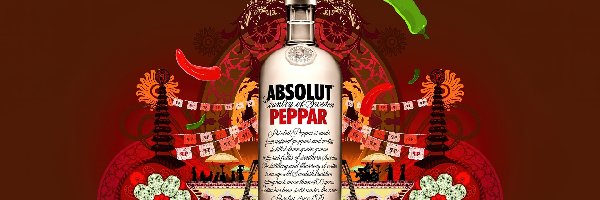 Peppar, Chili, Papryczki, Absolut