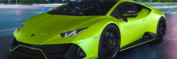 Lamborghini Huracan Evo Fluo Capsule, Zielony