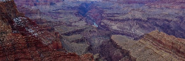 Kanion, Grand Canyon, Park Narodowy Wielkiego Kanionu, Stany Zjednoczone, Arizona