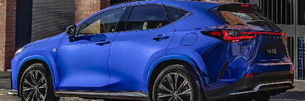 Lexus NX F Sport, Niebieski