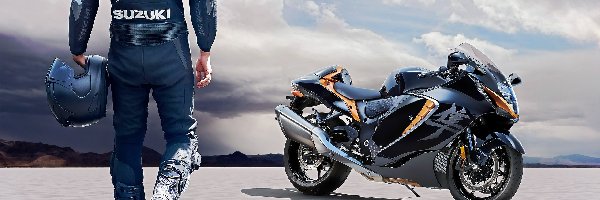 Motocyklista, Suzuki Hayabusa, Motocykl