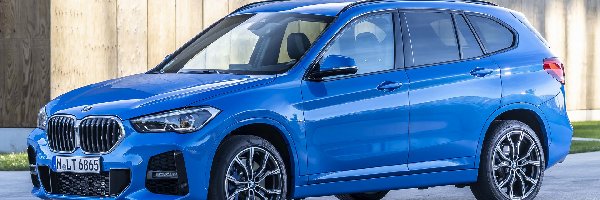 Niebieskie, BMW X1 M Sport